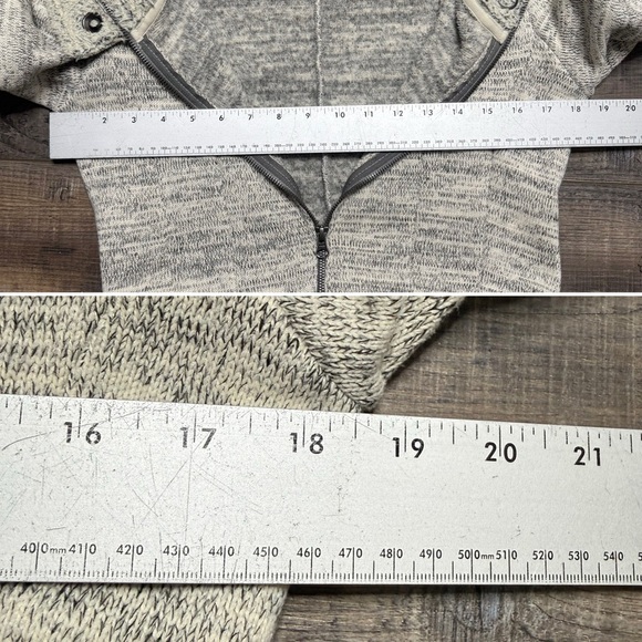 Kuhl Alaska Long Sweater Zip Up Jacket Gray Women's Size XS - Picture 9 of 10